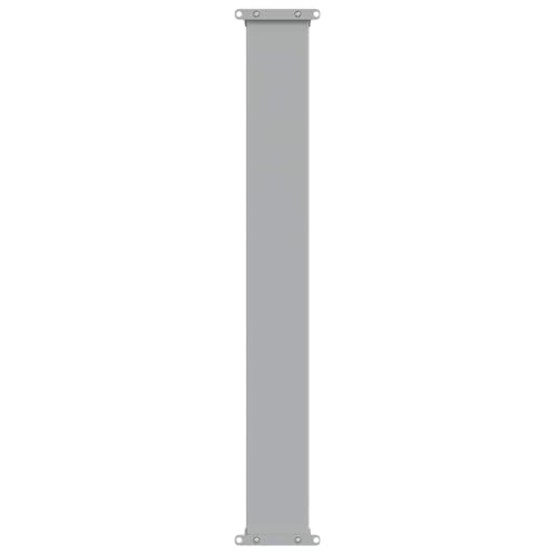 Store latéral extensible rouge idéal pour protéger votre terrasse du vent - 6