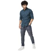 Image of Spykar Men's Regular Fit N /A Full Sleeve Printed Casual Shirts