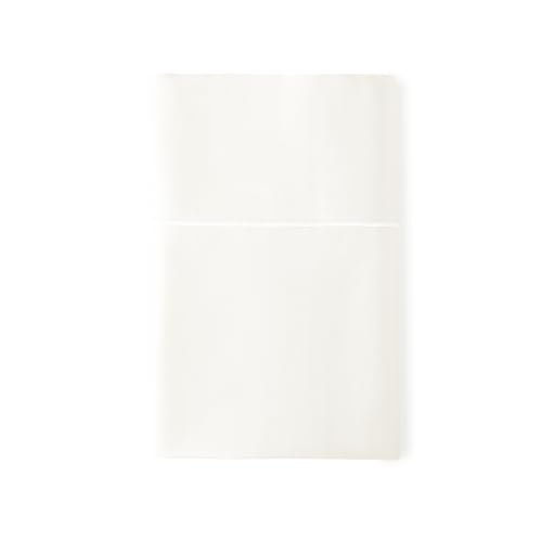 Image of Certified Organic Full Flat Sheet Only - 100% Organic Cotton Top Sheet with Luxurious Soft and Breathable 300 Thread Count Sateen Weave Finish - GOTS & Fairtrade Certified (Natural, Full)