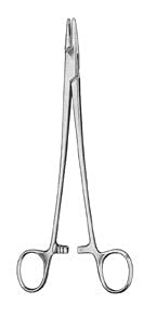 Porta-agujas Mayo-Hegar 14 cm 14 cm, con ranura