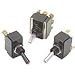 LT-1514-540-012, Switch Toggle ON None Off SPST Lighted Lever Quick Conn 15A 250VAC 28VDC 559.27VA Panel Mount with Threads (2 Items)