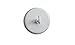 MAUL Power Magnet with Hook, White, 6159002