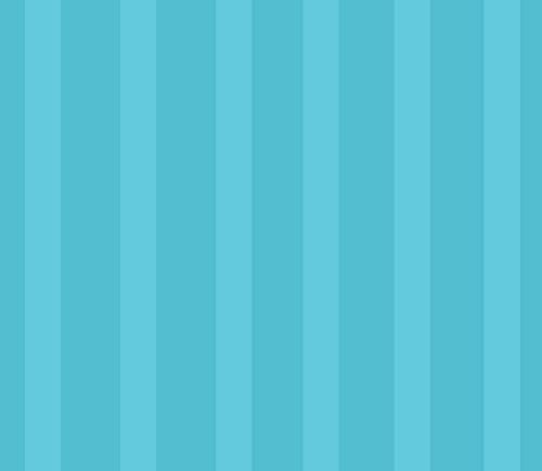 Image of 300 TC Glace Cotton Plain Stripe Queen Size Single Bedsheet with 1 Pillow Cover for Home, Hotel, Guest Room (60 X 90) Inch Aqua Pack 1