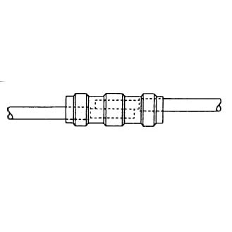 Pico 2252A 22-16 AWG Electrical Wiring Solder Seal Heat Shrink Butt Connectors 100 Per Package
