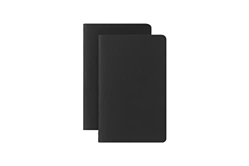 Moleskine Cahier Soft Cover Smart Notebook, Ruled/Lined, Pocket (3.5 x 5.5) Black, Compatible w/ Moleskine Smart Pen, 56 Pages Moleskine Cahier Soft Cover Smart Notebook, Ruled/Lined, Pocket (3.5" x 5.5") Black, Compatible w/ Moleskine Smart Pen, 56 Pages
