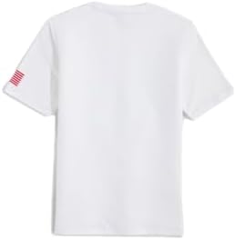 vineyard vines Boys USA Short Sleeve Performance T-Shirt, White, Large (16) - Image 3