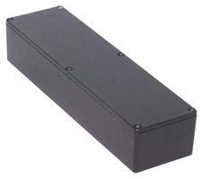 Hammond Electronics 1590BXBK Universal Housing 254 x 70 x 49.5 Aluminium Black (RAL 9005), Schwarz (RAL 9005) - Image 2