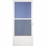 32 in. 36016 Classic View Storm Door White