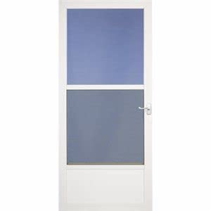 32 in. 36016 Classic View Storm Door White