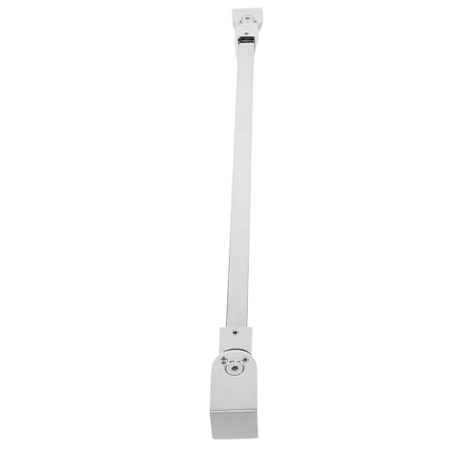 Barra de soporte para mampara de ducha ajustable con pivote de 180 grados 2