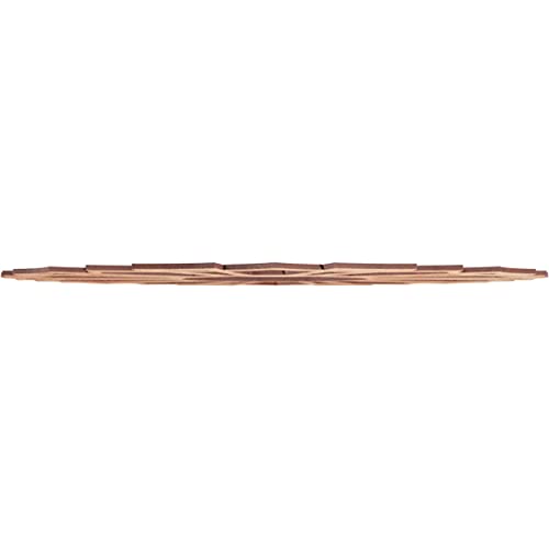 Image of Ekena Millwork 24 inchOD x 8 1 /2 inchID x 1 /4 inchT Augustus Wood Fretwork Pierced Ceiling Medallion, Cherry