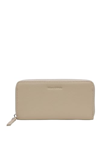 Marc O'Polo Finja Zip Wallet l'excellence des finitions taupe