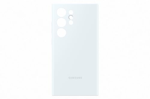 Samsung Silicone Smartphone EF-PS928 für Galaxy S24 Ultra, Handy-Hülle, Silikon, Kratzfest, Schlankes Design, White – Ansicht 4