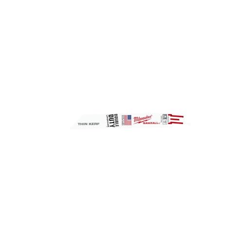 Milwaukee Accessory 48005092 Sawzall Bimetal Super Reciprocating Saw Blade