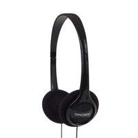 Koss Compact Lightweight Headphones Black - KPH7K