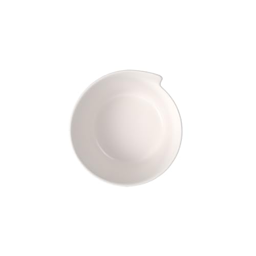 Villeroy & Boch New Wave Small Round Rice Bowl, 15.5 oz, Premium Porcelain, White