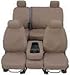 Covercraft Custom-Fit Front Bucket SeatSaver Seat Covers - Polycotton Fabric, Sand