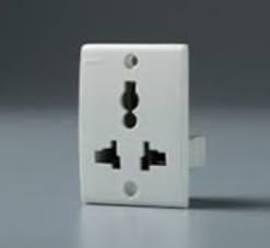 Heavy-Duty Modular 6A 5-Pin Power Socket – White code-sk58 : Amazon.in ...