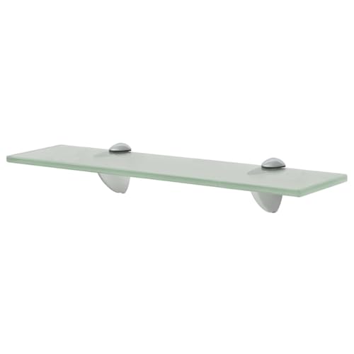 ARKEM Schwebendes Regal Glas 40x20 cm 8 mm Wandregal Ohne Bohren Waschbecken Ablage