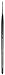Produktbild da Vinci Brushes da Vinci Maestro Brush, Size 1 (Case of 6), rot, 18.6 x 0.13 x 30 cm, 10-01