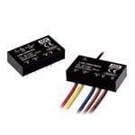 Mean Well LDD-350H-DA LED電源、DC-DCステップダウンコンバータ、CC出力、6-50Vin 3-45Vout 350mA、ピンスタイル、スルーホールMt、DALI、PWMとリモートオン/オフで調光、カプセル化済み