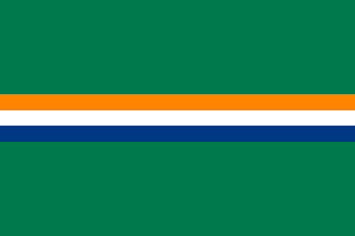 Drapeau paysage Kavangoland XL de 2.16m² pour décoration murale - 2
