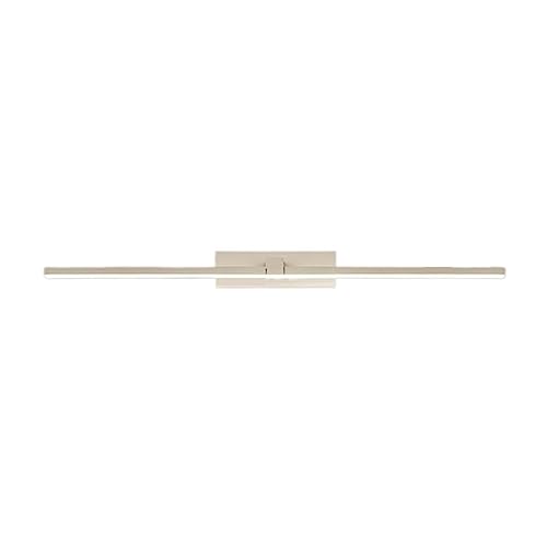 Lampe miroir LED salle de bain pour éliminer les zones d'ombre avec installation murale facile