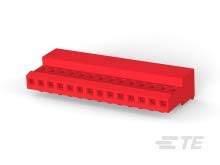 4-640440-4, 14P MTA100 Conn Assy 22AWG RED (25 Items)