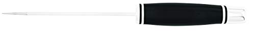 Buck Knives 105 Pathfinder Fixed Blade Hunting Knife, 5" 420HC Stainless Steel Blade, Black Phenolic Handle