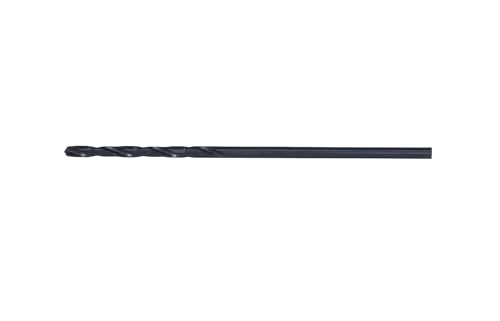 Image of Century Drill & Tool 24104 Pro Grade Black Oxide Drill Bit, 1 /16 inch, Pro | Straight shank, 1-7 /8 inch overall length, 135 point, cuts steel, wood & plastic, 135 split point