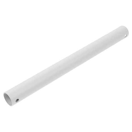 OSOLADY Varilla Instalación en para Extensión Ventilador de Techo de Hierro Blanco Fácil y Estabilidad Mejorada para Uso en Interiores