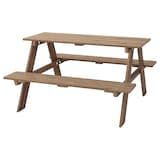 RESÖ Children's Picnic Table – Outdoor Wooden Kids Table with Benches, Durable & Weather-Resistant for Garden & Patio Brown-image-30