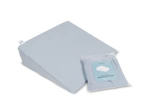 Kanjo Replacement Cover For Acid Reflux And Pain Relief Wedge Pillow - Removable & Machine Washable Cotton Pillowcase Reflux Wedge Pillow - (Cover Only) - Neutral Grey #TOP3