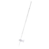 ULTECHNOVO 1 Pc Buretta Contenitori in Per Liquidi Vetreria Chimica Rubinetto a Chiave in Ptfe Dosatore Liquido in Burette Automatiche Da Laboratorio Bicchiere Occhiali