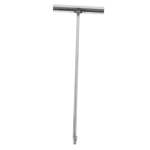 HOMOCONO Cover Hook Roll up Door Hook Stainless Steel Over The Door Storm Drain Cover Tool