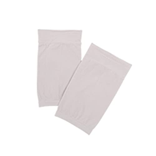 LTLCLZ 1Pair Elbow Pad Protect Support Compression Elastic Nylon Basketball Elbow Brace Support Protector Volleyball Bandage Elbow Pads,White