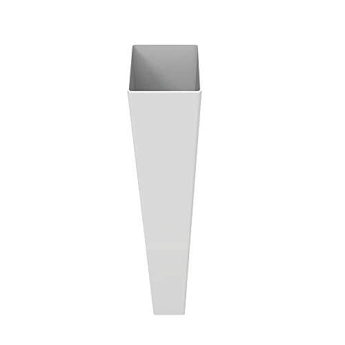 4X4X39 Vinyl Post White