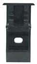 WRS 1-11/16 Substitute Window Sash Cam 1/2" Diameter Wheel, Upper Sash Guide Replacement for Block & Tackle Window Balances No Roller - Black