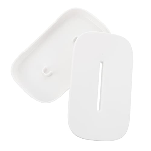 ABOOFAN 3Piezas Caja De Jabón Doble con Drenaje y Separado para Mantener El Jabón para Cocina