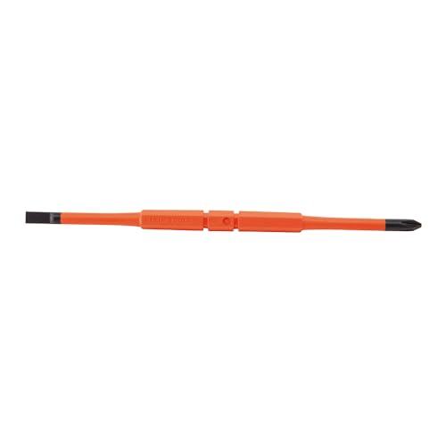 Image of Klein Tools 13157 Insulated Screwdriver Blades, Interchangeable Single-End Replacement Blades for Klein Insulated Screwdrivers, 3-Pack