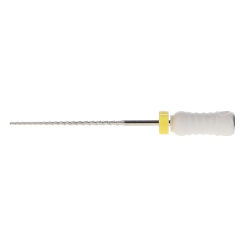 House Brand Dentistry 400475 HSB Hedstrom Endodontic Files Stainless Steel 25mm #45 White 6/Pk