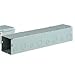 Wiegmann S8860NK S-Series NEMA 1 Screw Cover, Wireway, No Knockouts, Steel, 8" x 8" x 60"