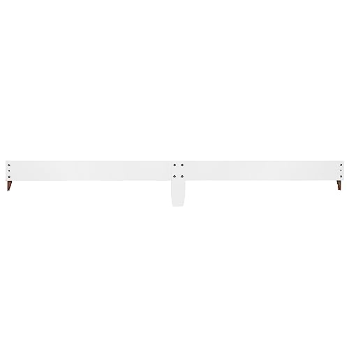 Image of Dream On Me Universal Crib to Full Size Bed Conversion Kit, Solid Wood Bed Rails for Select Convertible Cribs, Strong & Stable Support, White