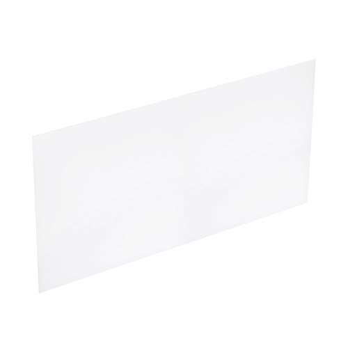 Image of MECCANIXITY UHMW Sheets, Hard Ultra High Molecular Weight Polyethylene Sheets Plastic Sheet, 22 inch x 48 inch x 1 /8, White