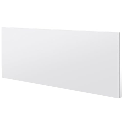 Sasylvia Hdpe Sheet, Hdpe Plastic Sheet Flexible High Density Polyethylene Cutting Board Solid Plastic Block for CNC, Machining, Industrial, DIY Projects(1/2" X 36'' X 72'',White,1 Pcs)