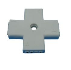Wiring Connecting Terminals - 20pcs lot 4 pin RGB Strip Connector Cross + Shape Female no Soldering White Color