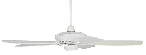 Casa Vieja 52" Journey Modern Indoor Ceiling Fan With Remote Control White For Living Room Kitchen For Living Room Kitchen House Bedroom Kids Room Family Room Dining Room Home #TOP7