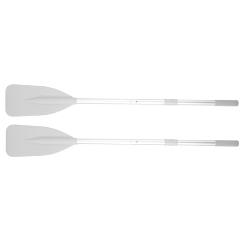 ¡¾Propulsione Ottima¡¿Lame spessore e a nervature ampliate aumentano la superficie di con l¡¯acqua, offrendo una propulsione pi¨´ efficace. Consentono di muoversi con meno sforzo, accelerando la navigazione e migliorando il controllo della barca.