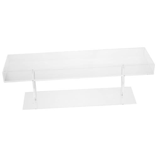 FUNOMOCYA Acrylic Display Riser Tier Stand Acrylic Display Rack Home Craft Showcase