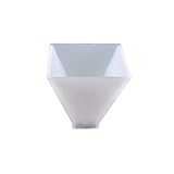 Leliafleury Pyramid Resin Mould Pyramid Silicone Mould Silicone Resin Mold for DIY Crafts Home Decoration, 60x60x60mm